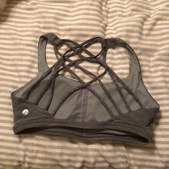 queenie Other - Gray yoga queenie yoga sports bra